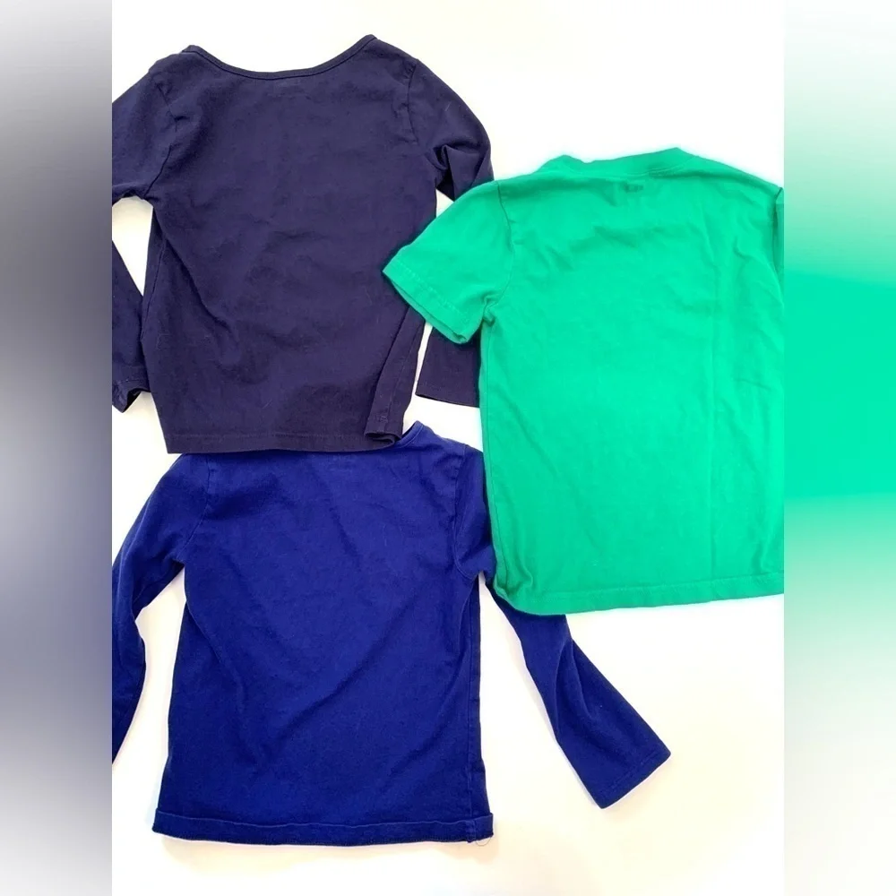 Girls Size 4T Gymboree Navy and Green T-Shirt Lot